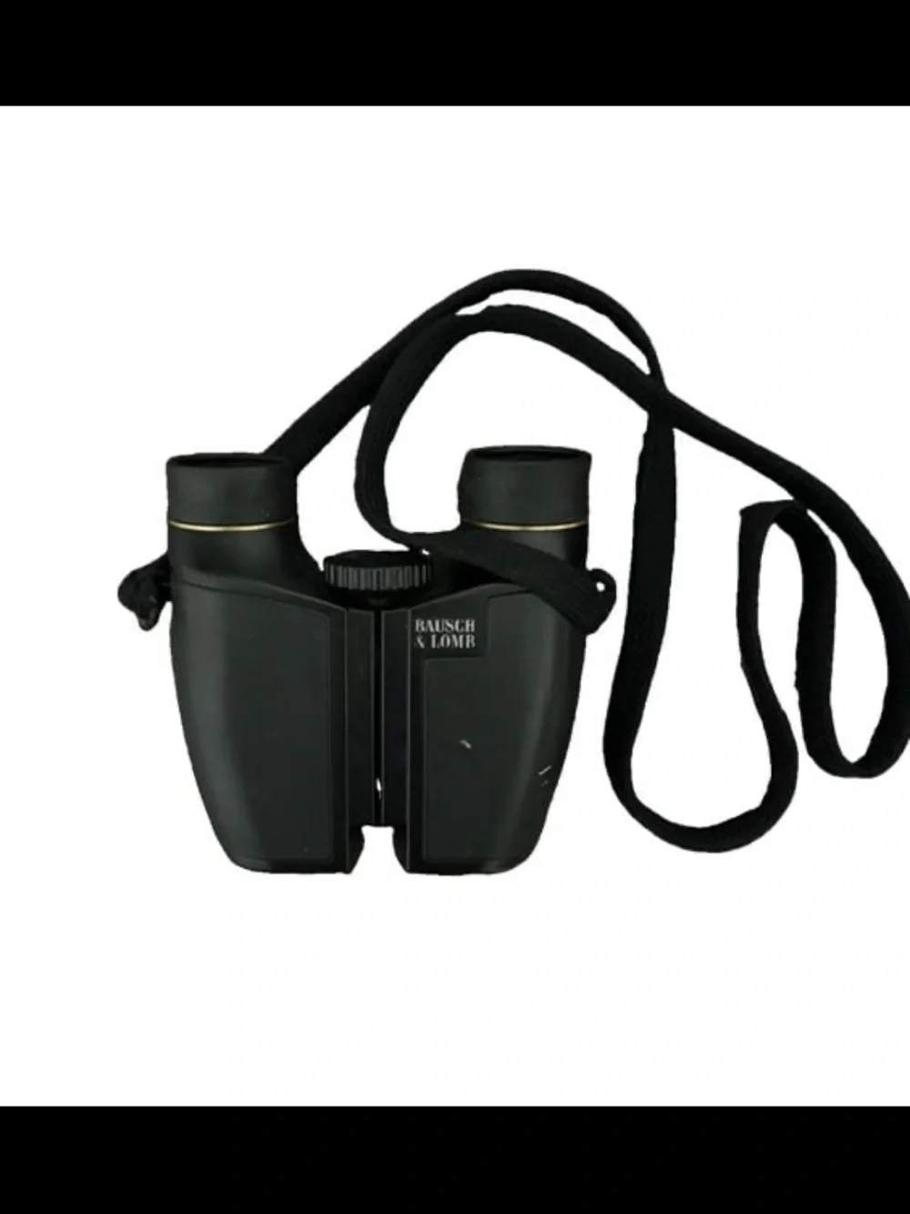 Bausch & Lomb Binoculars 8x Magnification Black with Neck Strap